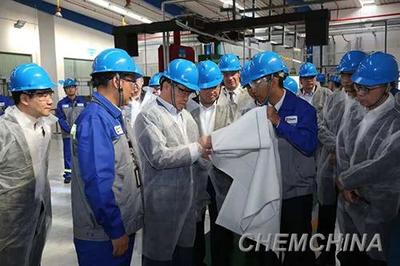 寧高寧調研埃肯有機硅上海工廠 深化市場洞察，推動產業(yè)創(chuàng)新