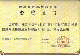 熱烈祝賀大勢至公司獲信息系統(tǒng)集成及服務(wù)資質(zhì)證書，開啟網(wǎng)絡(luò)技術(shù)服務(wù)新篇章